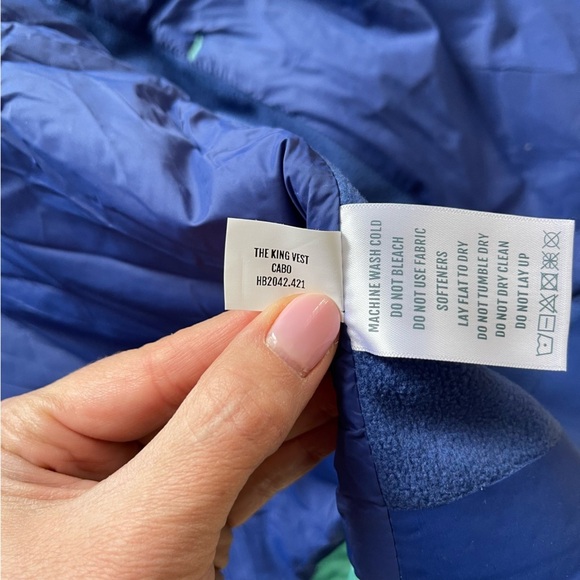 Holderness & Bourne The King Golf Vest Blue Size XL NWT - Picture 8 of 8